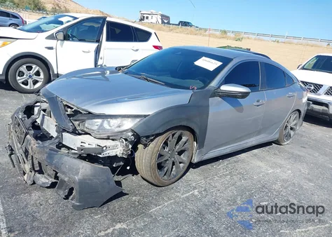 2019 Honda Civic Sport from USA, damaged, VIN 19XFC2F88KE213377